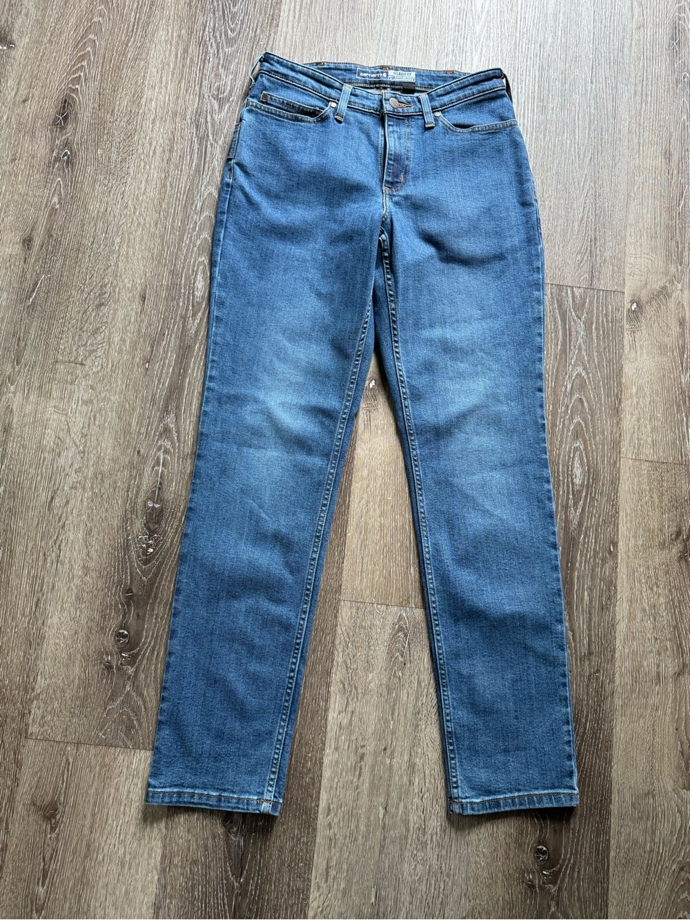 Carhartt Women's Straight-Leg Jeans in Blue‎